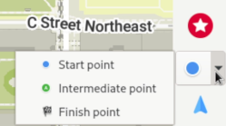 تنظیم نقطه شروع و نقطه پایان